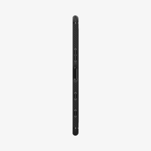 ACS02841 - Sony Xperia 1 III Case Rugged Armor in matte black showing the back
